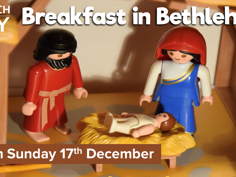 THIS SUNDAY! Breakfast in Bethlehem